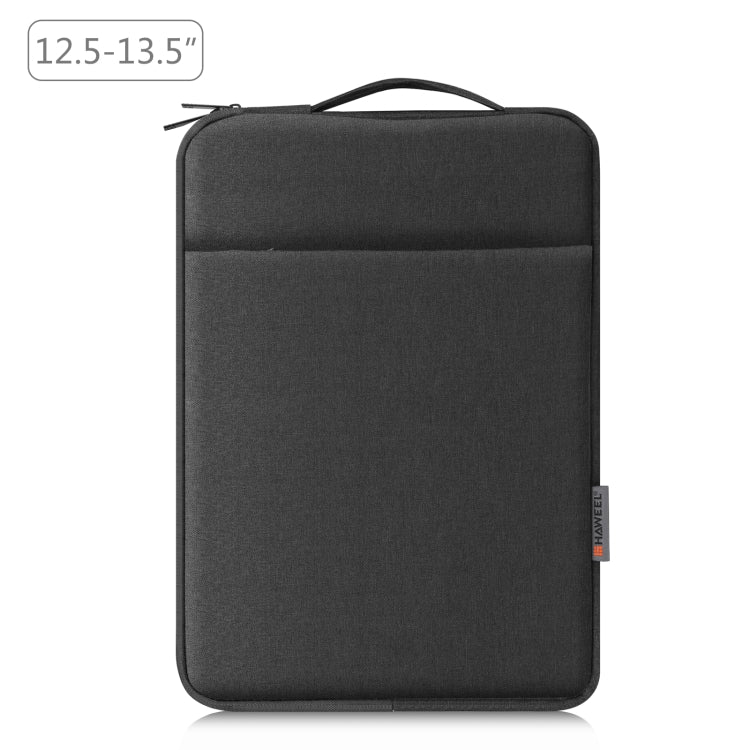 HAWEEL Laptop Sleeve Case Zipper Briefcase Bag with Handle for 12.5-13.5 inch Laptop