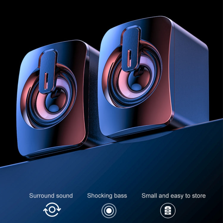 A1 USB Mini High Volume Wired Speaker, Bluetooth Version