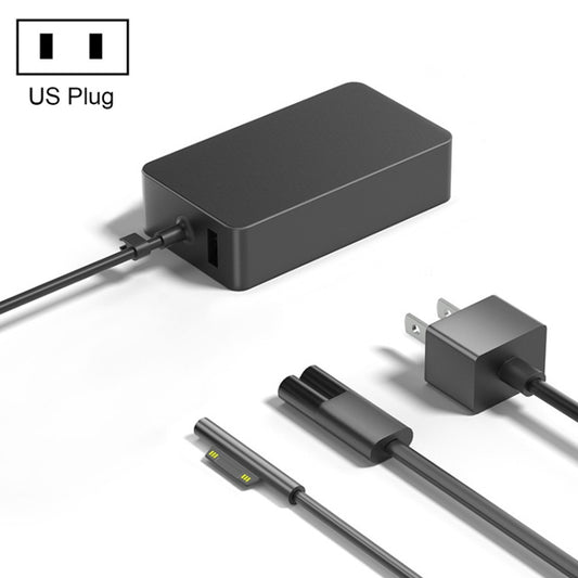 SC202 15V / 4A 65W AC Power Charger Adapter for Microsoft Surface Pro 6/Pro 5/Pro 4 (US Plug)