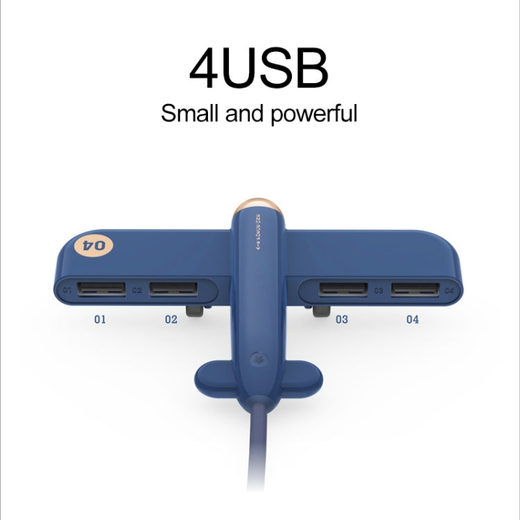 3life-308 5V 0.5A 4 USB Interfaces Air Force One Extender HUB Data Hub