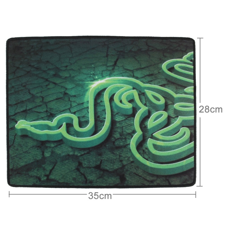 Extended Large Goliathus Pattern Gaming and Office Keyboard Mouse Pad, Size: 35cm x 28cm