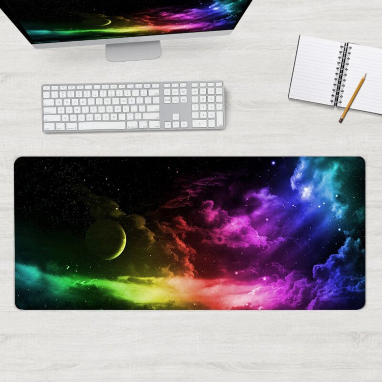 Extended Large Anti-Slip Soft Rubber Smooth Cloth Surface Game Mouse Pad Keyboard Mat, Size: 800 x 300 x 2mm