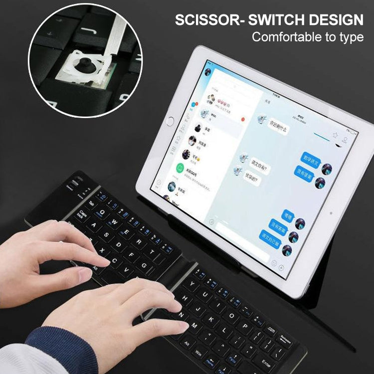 B05 USB Charging Portable Mini Folding Bluetooth Wireless Keyboard