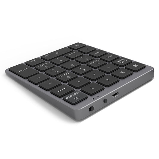 N960 Ultra-thin Universal Aluminum Alloy Rechargeable Wireless Bluetooth Numeric Keyboard