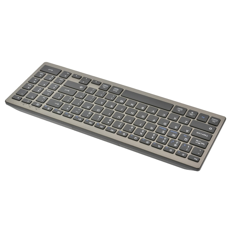 168 2.4Ghz + Bluetooth  Dual Mode Wireless Keyboard + Mouse Kit, Compatible with iSO & Android & Windows