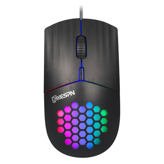 MKESPN SXS-838 USB Interface RGB Hollow Wired Mouse