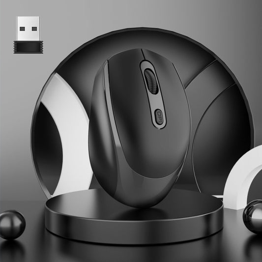 HXSJ M107 4-buttons 1600 DPI Dual Mode 2.4GHz + Bluetooth 5.1 Wireless Rechargeable Mouse