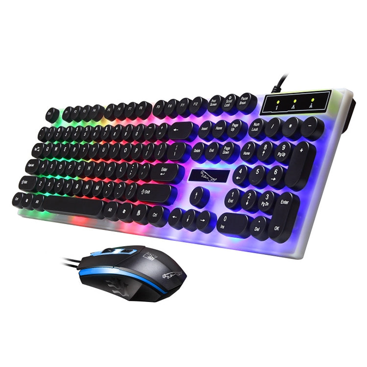 ZGB G21 Luminous Wired Keyboard + Mouse Set