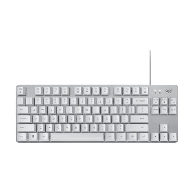 Logitech K835 Mini Mechanical Wired Keyboard, Red Shaft