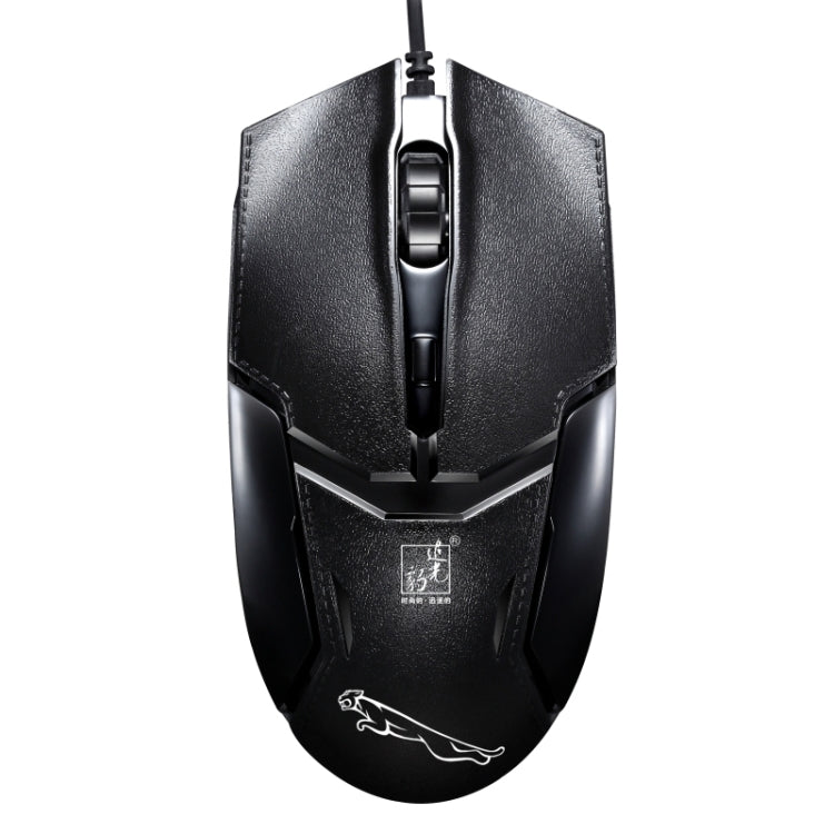 Chasing Leopard 179 USB 1600DPI Three-speed Adjustable Wired Optical Gaming Mouse, Length: 1.3m