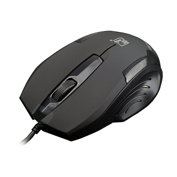 Chasing Leopard 512G USB Frosted Wired Optical Gaming Mouse, Length: 1.3m