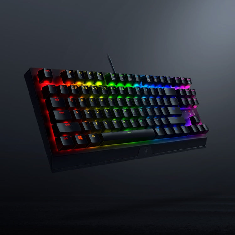 Razer BlackWidow V3 Tenkeyless RGB Lighting Wired Mechanical Keyboard, Competitive Version (Yellow Shaft)