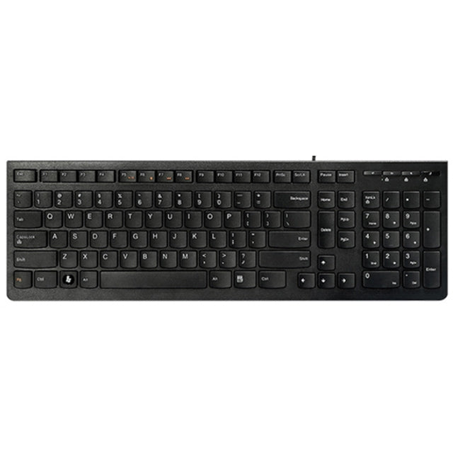 Lenovo K5819 Office Simple Ultra-thin Wired Keyboard