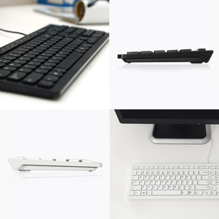 Lenovo K5819 Office Simple Ultra-thin Wired Keyboard