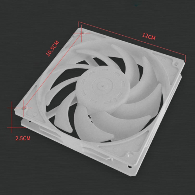 F120 Computer CPU Radiator Cooling Fan