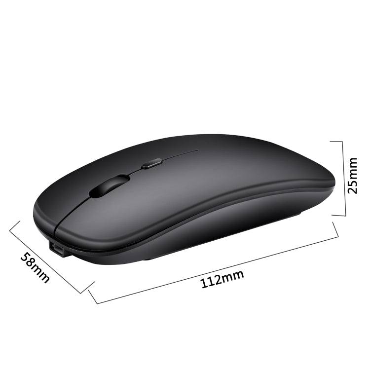 HXSJ M80 2.4GHz Wireless 1600DPI Three-speed Adjustable Optical Mute Mouse