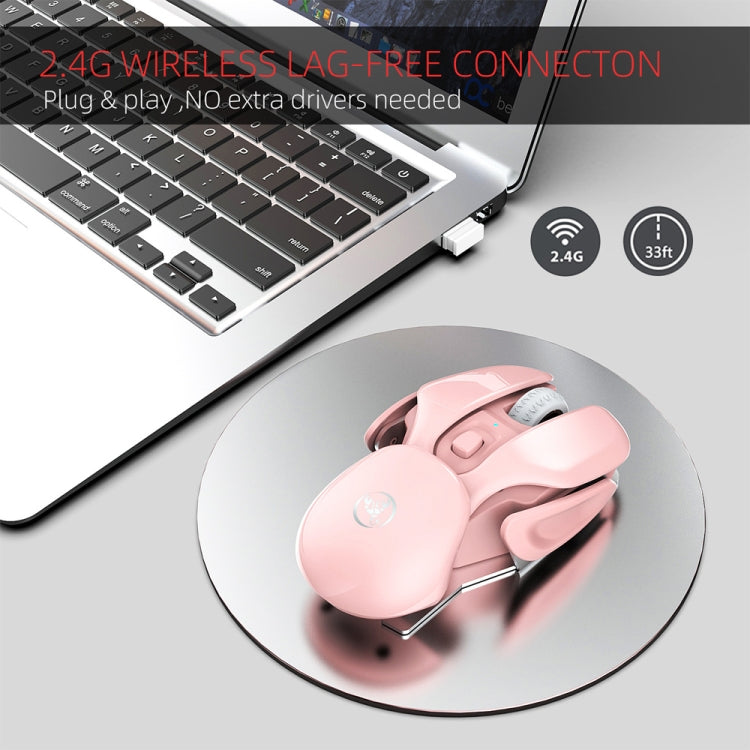 HXSJ T37 2.4GHz 1600dpi 3-modes Adjustable Wireless Mute Mouse