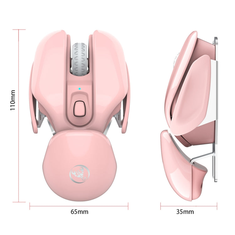 HXSJ T37 2.4GHz 1600dpi 3-modes Adjustable Wireless Mute Mouse