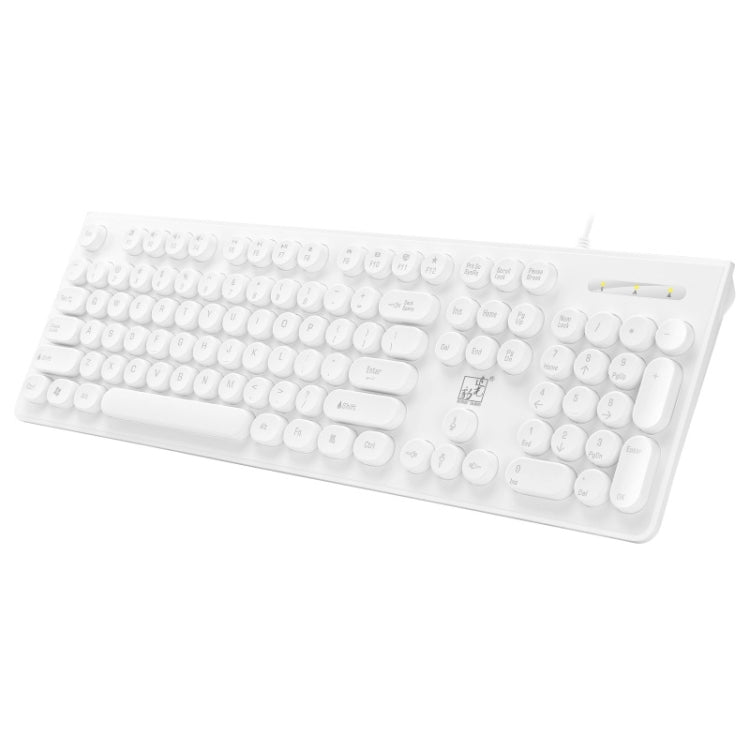 ZGB S500 Round Key USB Wired Computer Keyboard