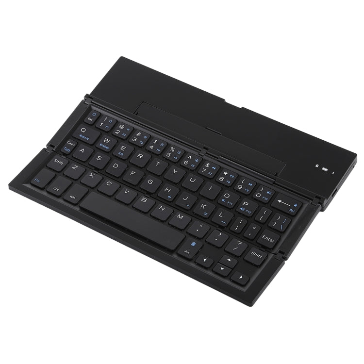 GK608 Ultra-thin Foldable Bluetooth V3.0 Keyboard, Built-in Holder, Support Android / iOS / Windows System