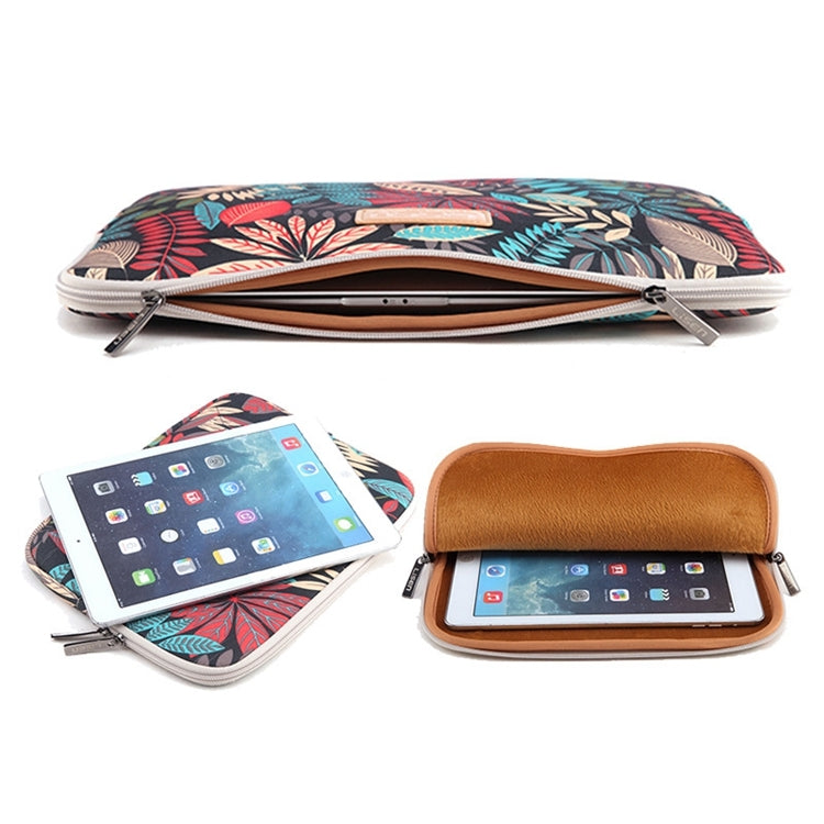 Lisen 10 inch Sleeve Case  Colorful Leaves Zipper Briefcase Carrying Bag for iPad Air 2, iPad Air, iPad 4, iPad New, Galaxy Tab A 10.1, Lenovo Yoga 10.1 inch, Microsoft Surface Pro 10.6,  10 inch and Below Laptops / Tablets