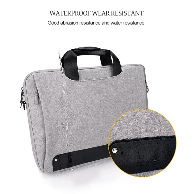 DJ08 Oxford Cloth Waterproof Wear-resistant Laptop Bag for 13.3 inch Laptops, with Concealed Handle & Luggage Tie Rod & Adjustable Shoulder Strap