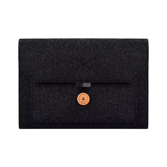 ND06 Multi-purpose Felt Button Laptop Inner Bag for 12.5 inch Laptop