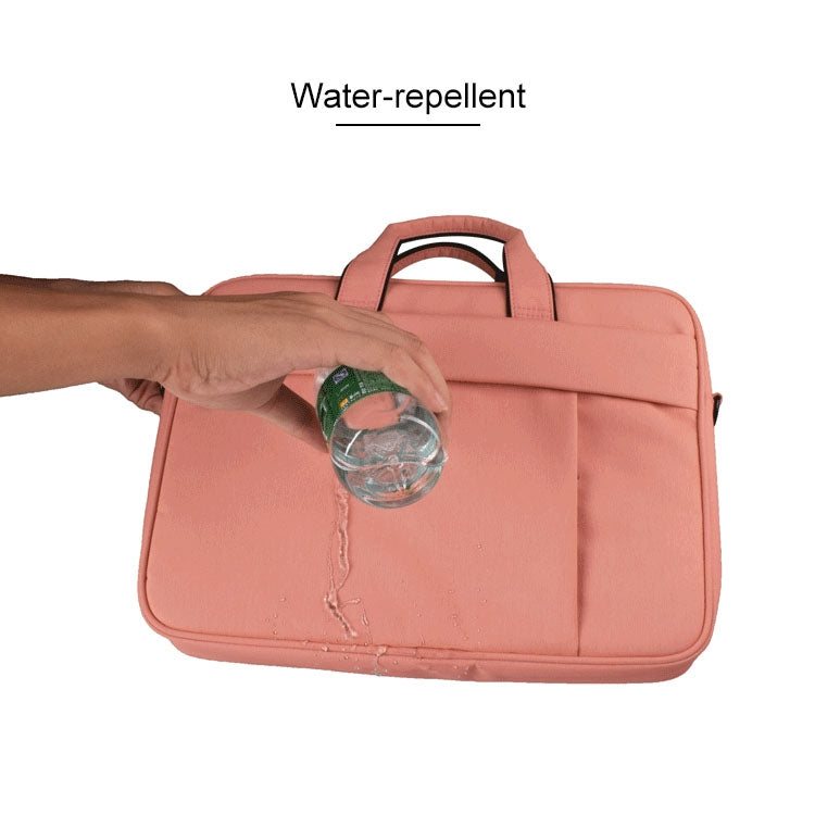 DJ03 Waterproof Anti-scratch Anti-theft One-shoulder Handbag for 13.3 inch Laptops, with Suitcase Belt