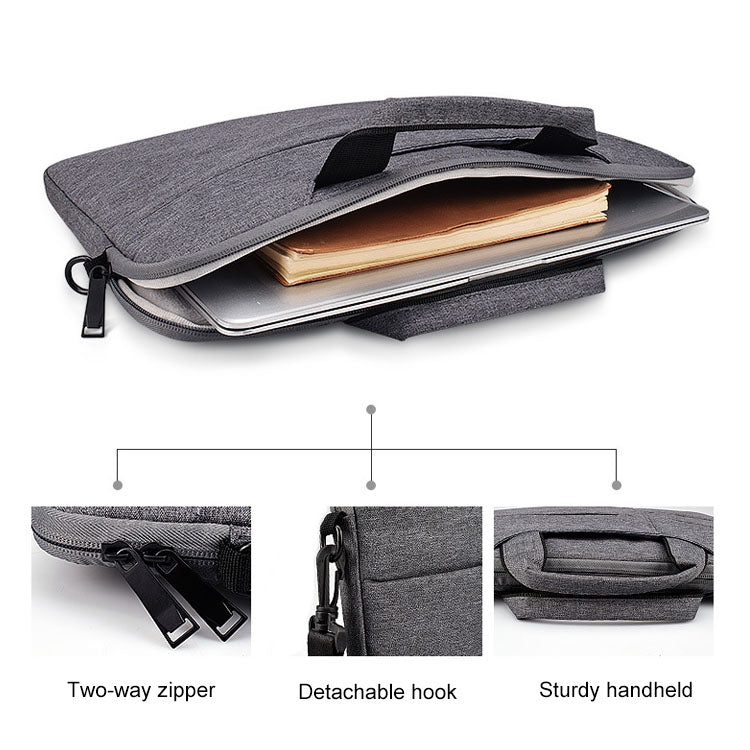 ST02S Waterproof Tear Resistance Hidden Portable Strap One-shoulder Handbag for 15.6 inch Laptops, with Suitcase Belt