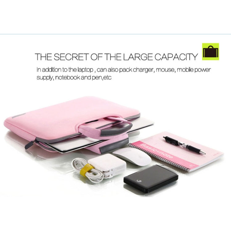 15.6 inch Portable Air Permeable Handheld Sleeve Bag for Laptops, Size: 41.5x30.0x3.5cm