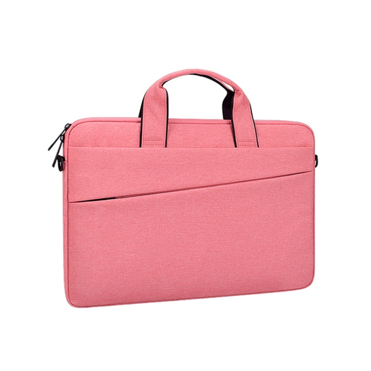 ST03S 15.6 inch Double Side Pockets Wearable Oxford Cloth Soft Handle Portable Laptop Tablet Bag