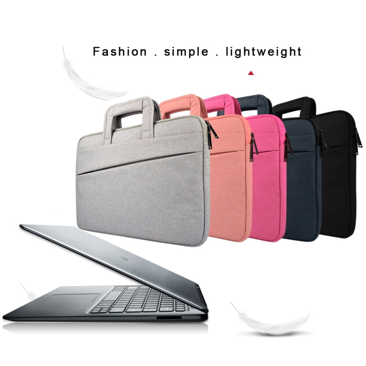 ST03S 15.6 inch Double Side Pockets Wearable Oxford Cloth Soft Handle Portable Laptop Tablet Bag