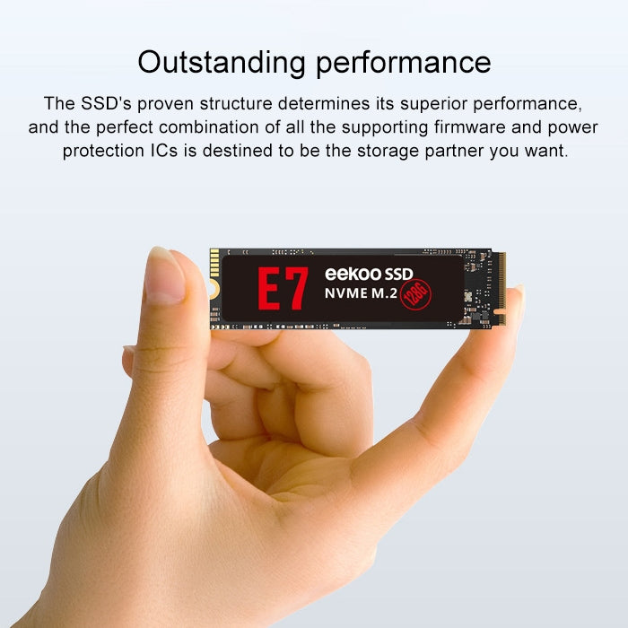 eekoo E7 NVME M.2 PCI-E Interface Solid State Drive for Desktops / Laptops, Capacity: 512GB