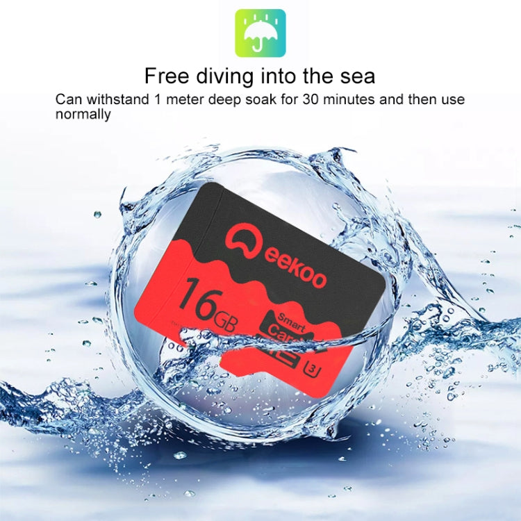 eekoo 16GB CLASS 10 TF(Micro SD) Memory Card, Minimum Write Speed: 10MB / s, Universal Version