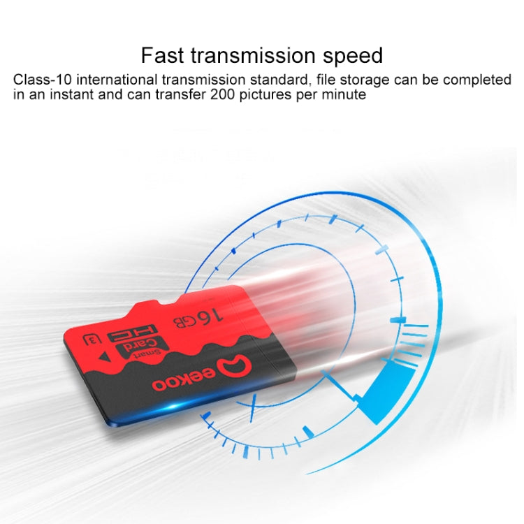 eekoo 16GB CLASS 10 TF(Micro SD) Memory Card, Minimum Write Speed: 10MB / s, Universal Version