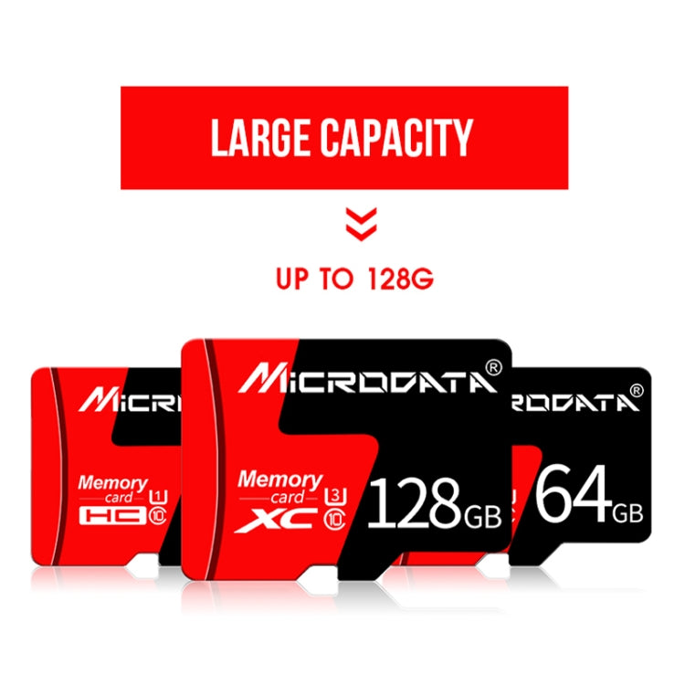 MICRODATA 32GB U1 Red and Black TF(Micro SD) Memory Card