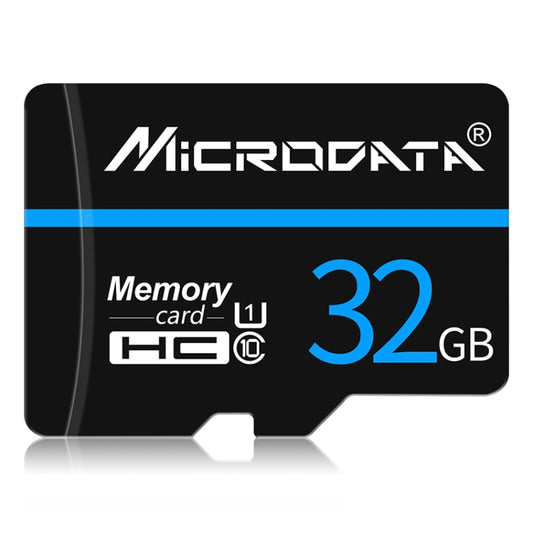 MICRODATA 32GB U1 Blue Line and Black TF(Micro SD) Memory Card