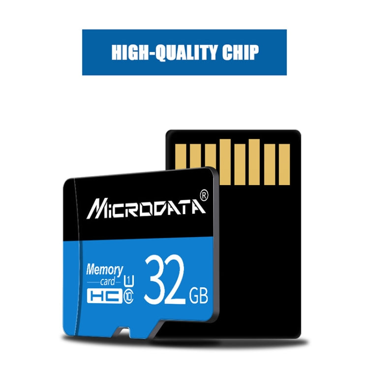 MICRODATA 16GB U1 Blue and Black TF(Micro SD) Memory Card