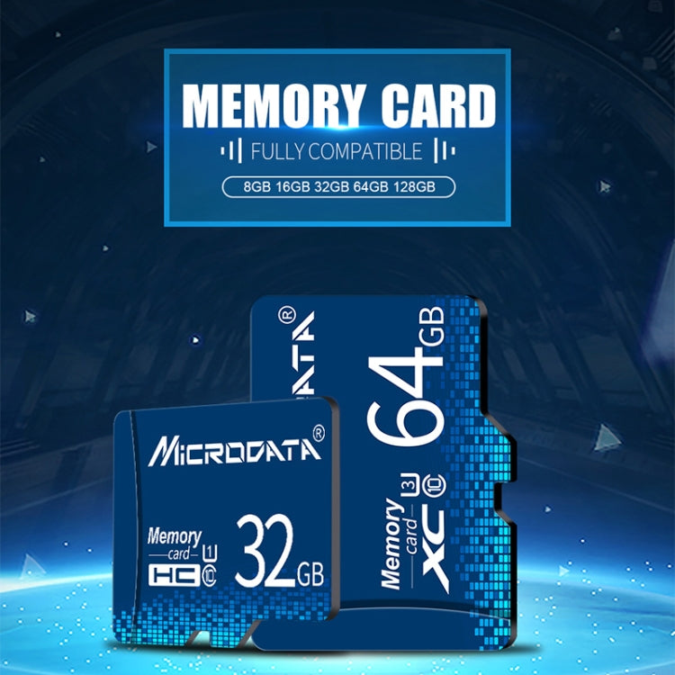 MICRODATA 32GB U1 Blue TF(Micro SD) Memory Card