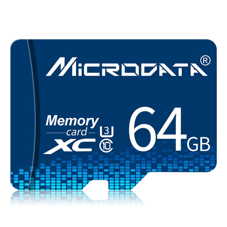 MICRODATA 64GB U3 Blue TF(Micro SD) Memory Card