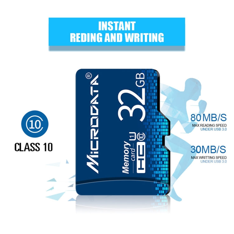 MICRODATA 128GB U3 Blue TF(Micro SD) Memory Card