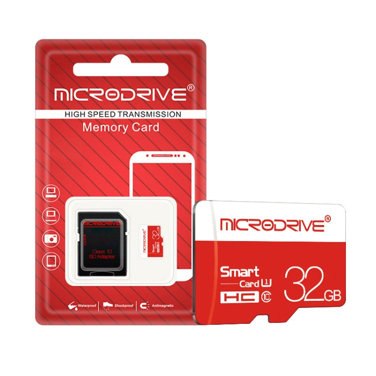 Microdrive 32GB High Speed Class 10 Micro SD(TF) Memory Card