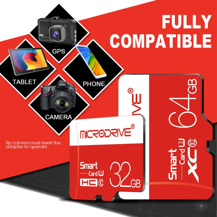 Microdrive128GB Class 10  High Speed Class 10 Micro SD(TF) Memory Card