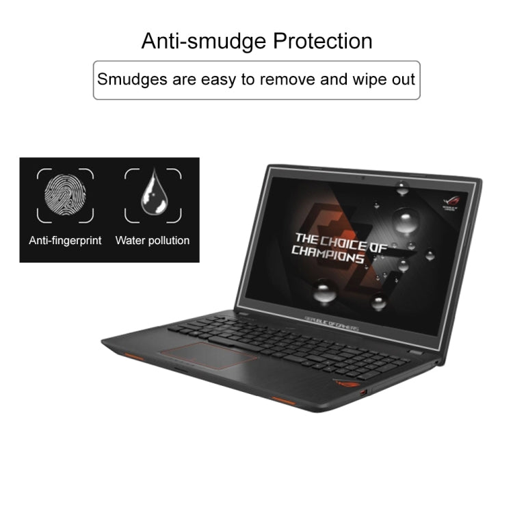 Laptop Screen HD Tempered Glass Protective Film for ASUS ROG GL553VE 15.6 inch