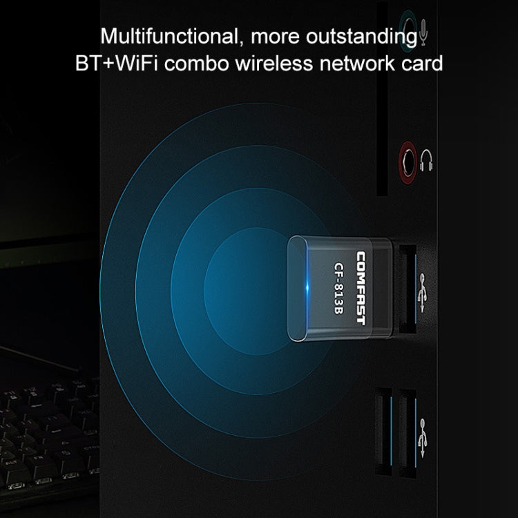 COMFAST CF-813B 650Mbps Dual-band Bluetooth Wifi USB Network Adapter
