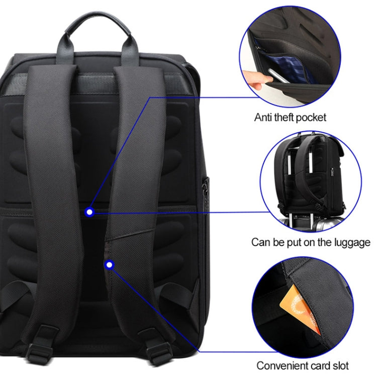 Bopai 61-00511 Travel Breathable Waterproof Anti-theft Backpack, Size: 31x19x43cm