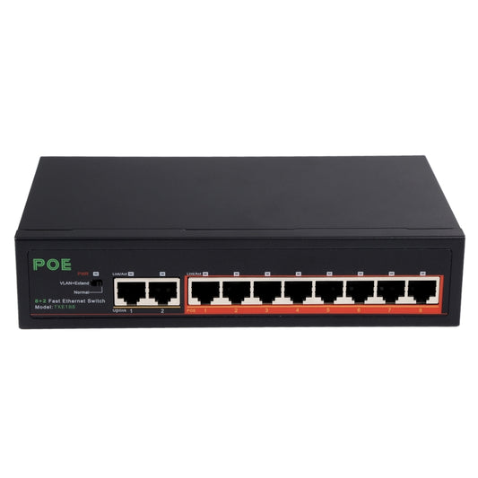 8 Ports 10/100Mbps POE Switch IEEE802.3af Power Over Ethernet Network Switch for IP Camera VoIP Phone AP Devices