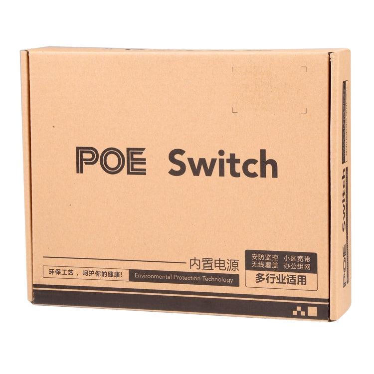 8 Ports 10/100Mbps POE Switch IEEE802.3af Power Over Ethernet Network Switch for IP Camera VoIP Phone AP Devices