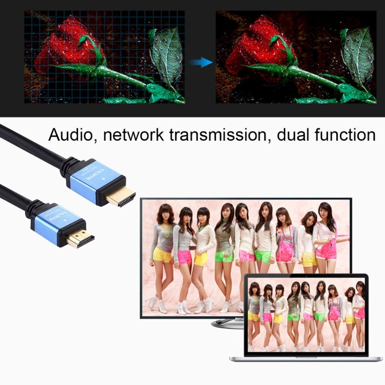 1.5m HDMI 2.0 Version High Speed HDMI 19 Pin Male to HDMI 19 Pin Male Connector Cable