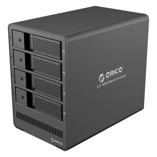 ORICO 9558RU3 5-bay USB 3.0 Type-B Aluminum 3.5 inch SATA HDD Enclosure Storage Hard Disk Box, Support RAID 0 / 5 Mode